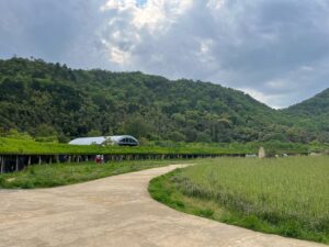 CLUB HARIEがある滋賀県のラ・コリーナの風景
